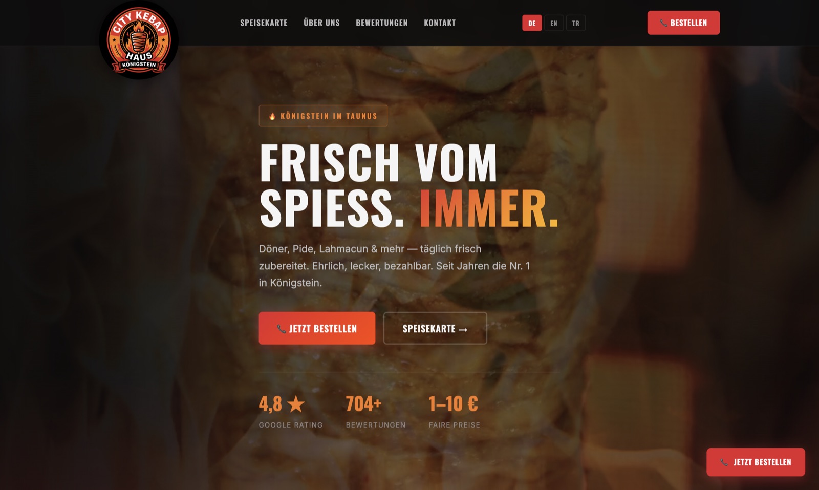 Website City Kebap Haus